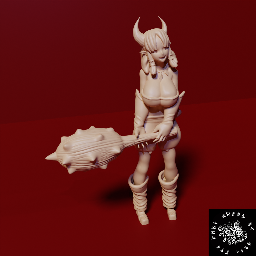 Cow Girl, 28mm