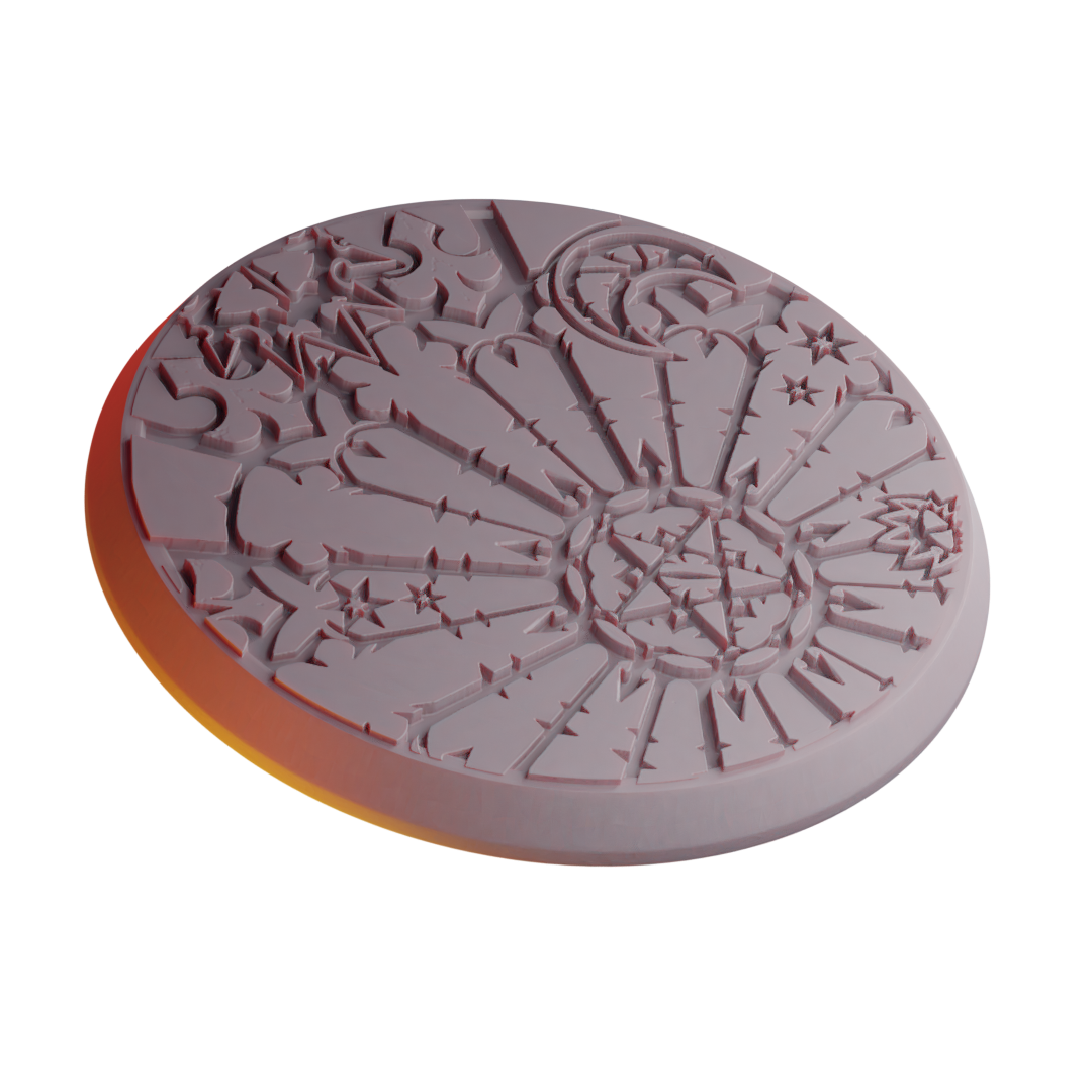Demon Circus large round base