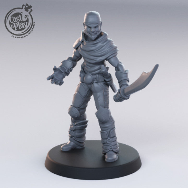 Bandit With Scimitar