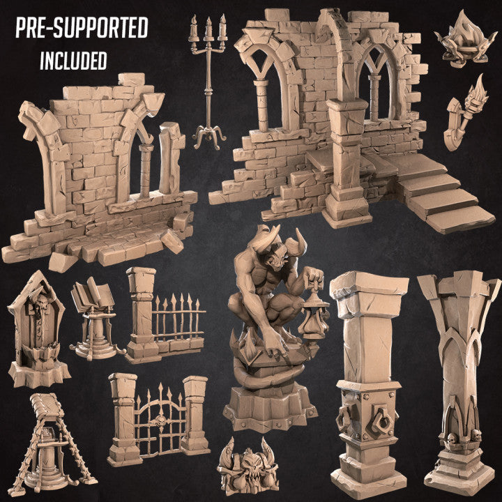Vampire Crypt Scenery