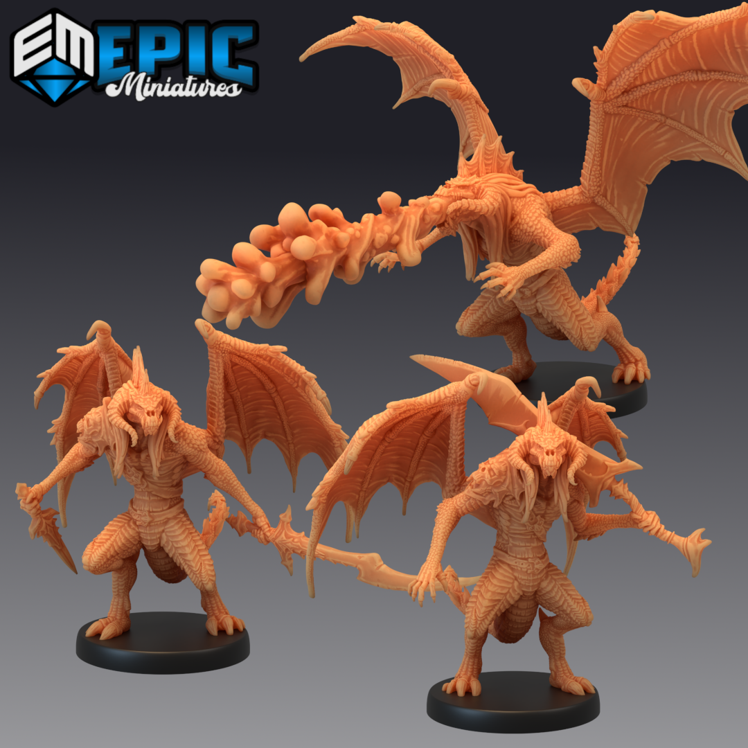 Draconic Black Demons