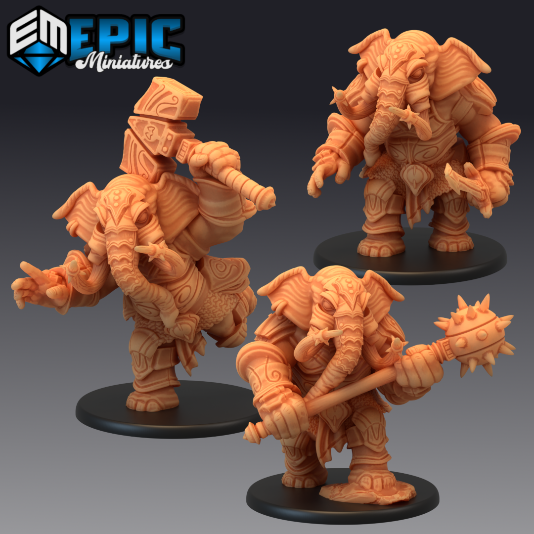 Elephantfolk Paladins