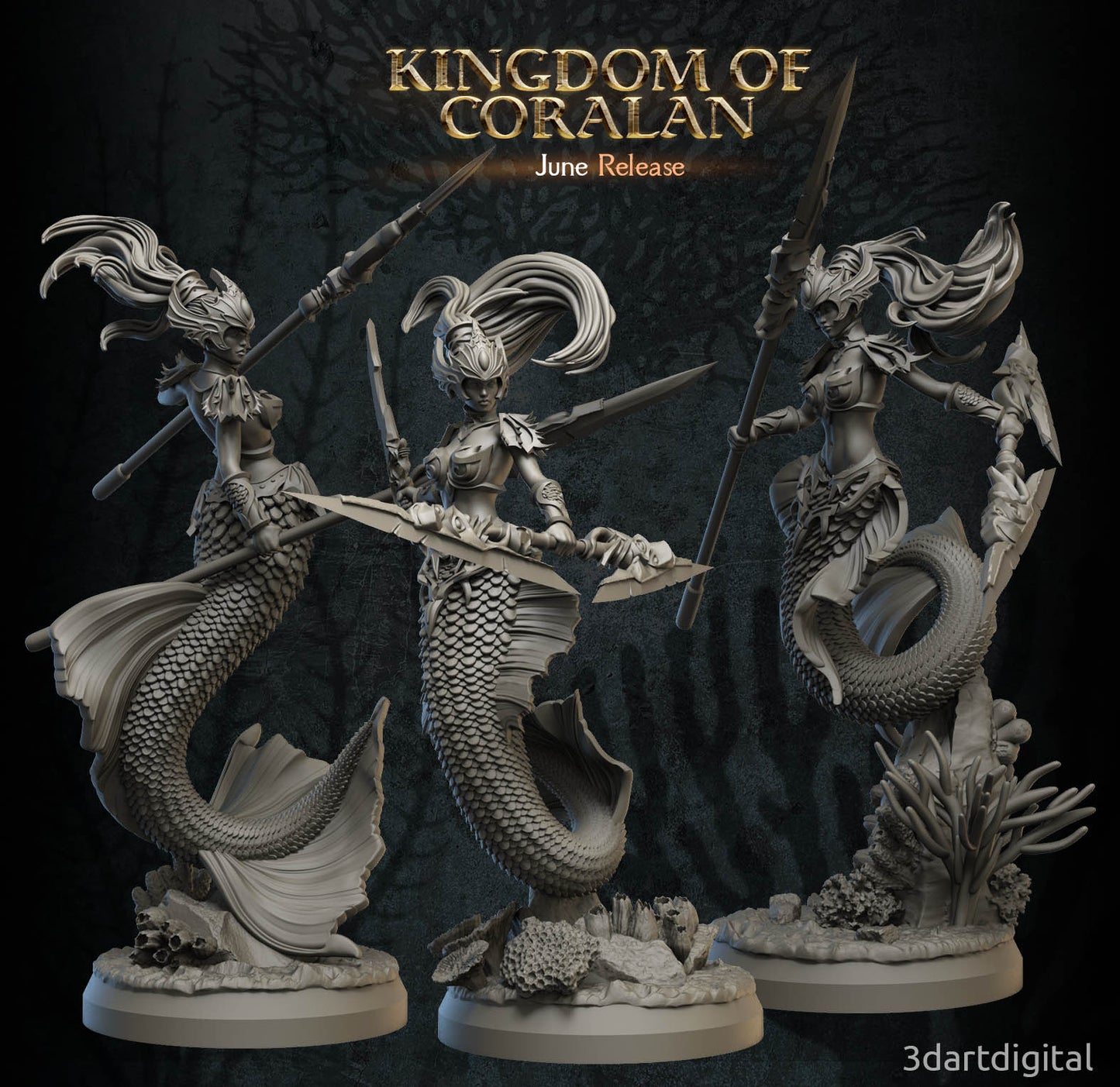Merfolk Warriors Female Bundle