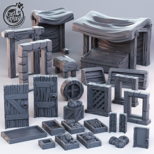 Town Modular Props