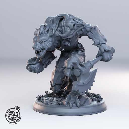 Gnoll Leader Axe