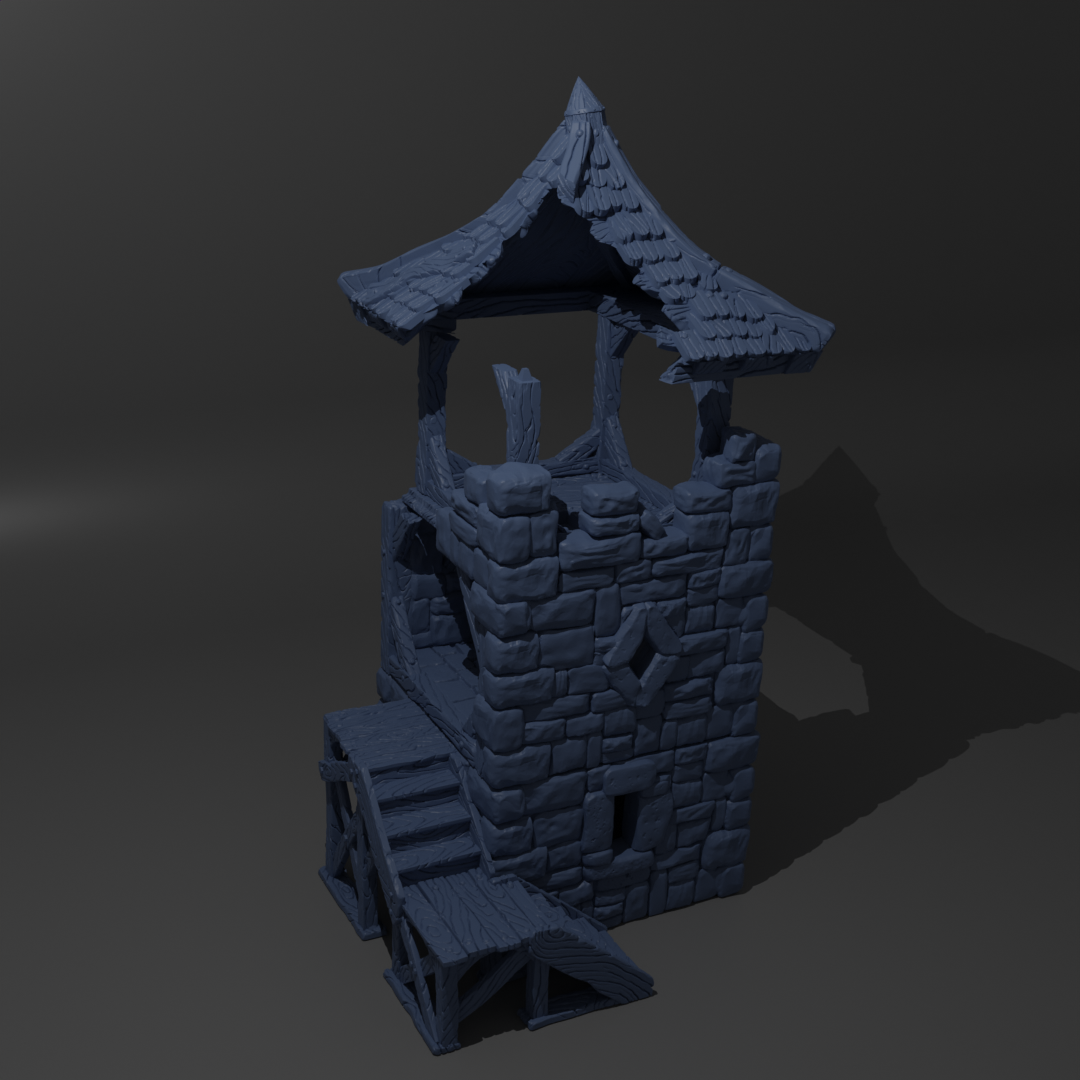 Watchtower, Damaged