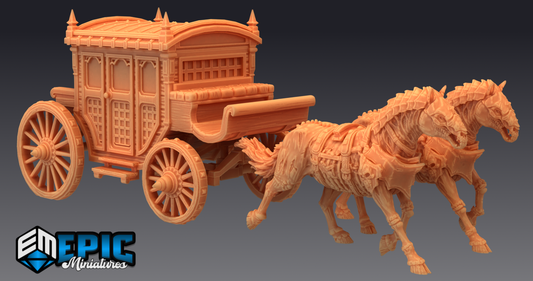 Undead Horse-Drawn Carriage