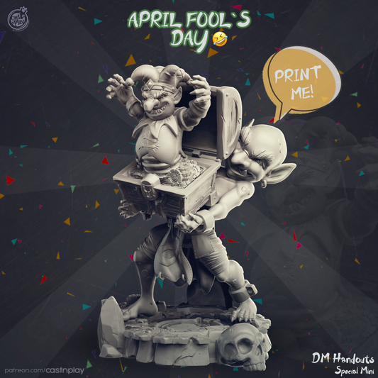 April Fools Treasure Goblin