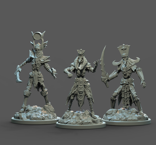 Egyptian Mummy Warriors Set