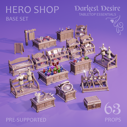 Hero Shop - Base Set