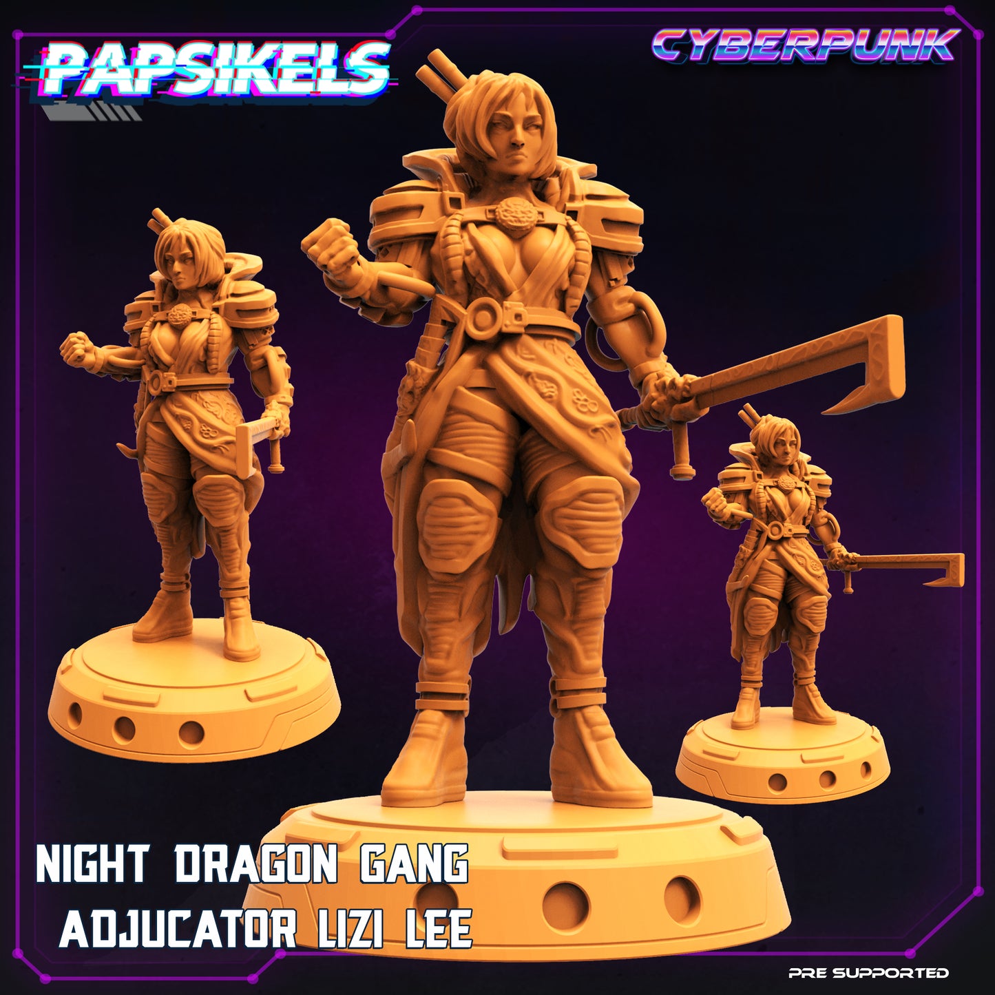 Lizi Lee, Night Dragon Gang