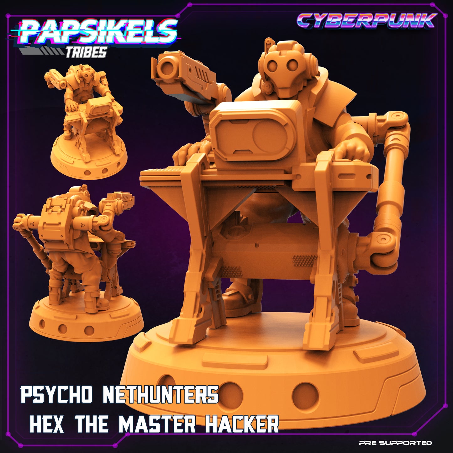 Hex "The Master Hacker", Psycho_Net Hunter