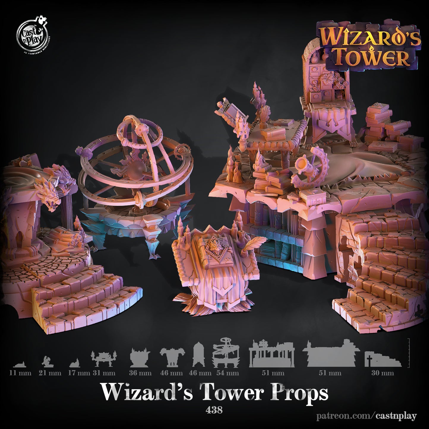 Wizard Tower Props